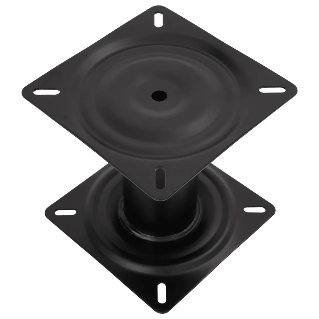Supporto per Sedile da Barca Nero 18 cm in Acciaio 4012135