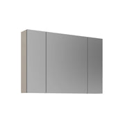 Mobile da bagno con specchio "Desna 100" - 97 x 16 x 66 cm - Sabbia