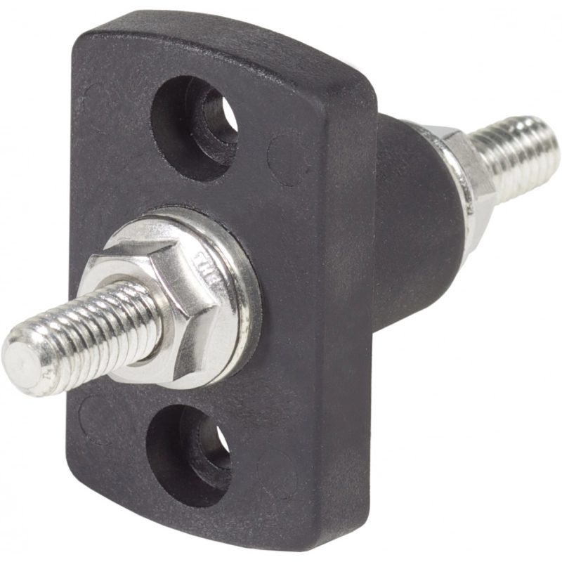 CONNETTORE PASSANTE Ø M8 NERO M10 BLACK