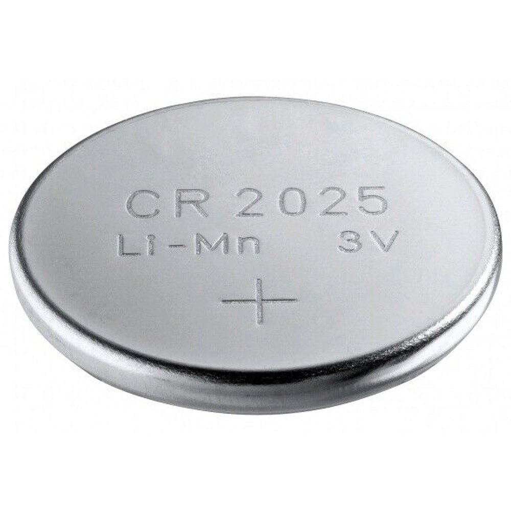 Trade Shop - 5 Batterie A Litio Pile Cr2025 3v 150mah A Bottone Per Orologi Telecomandi Maxtech -
