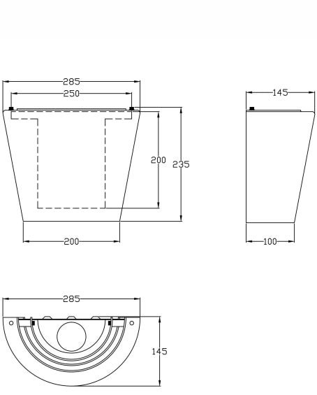 Lampada da Parete Viki in Metallo e Vetro Colore Fumé, Attacco E27 40W, Design Elegante per Interni IP20, 28.5x14.5x23.5 cm - Classe 1