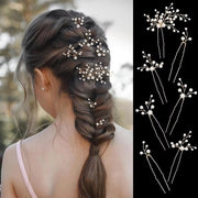 Set di Spille per Capelli 7 pezzi per la Sposa - Accessori di Matrimonio con Perle