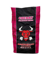 CHUNKS CHERRY per Affumicatori e Barbecue, Ciliegio, Ideale per Maiale, Manzo, Pollo, Agnello, Pesce - 7,07 litri - TORO