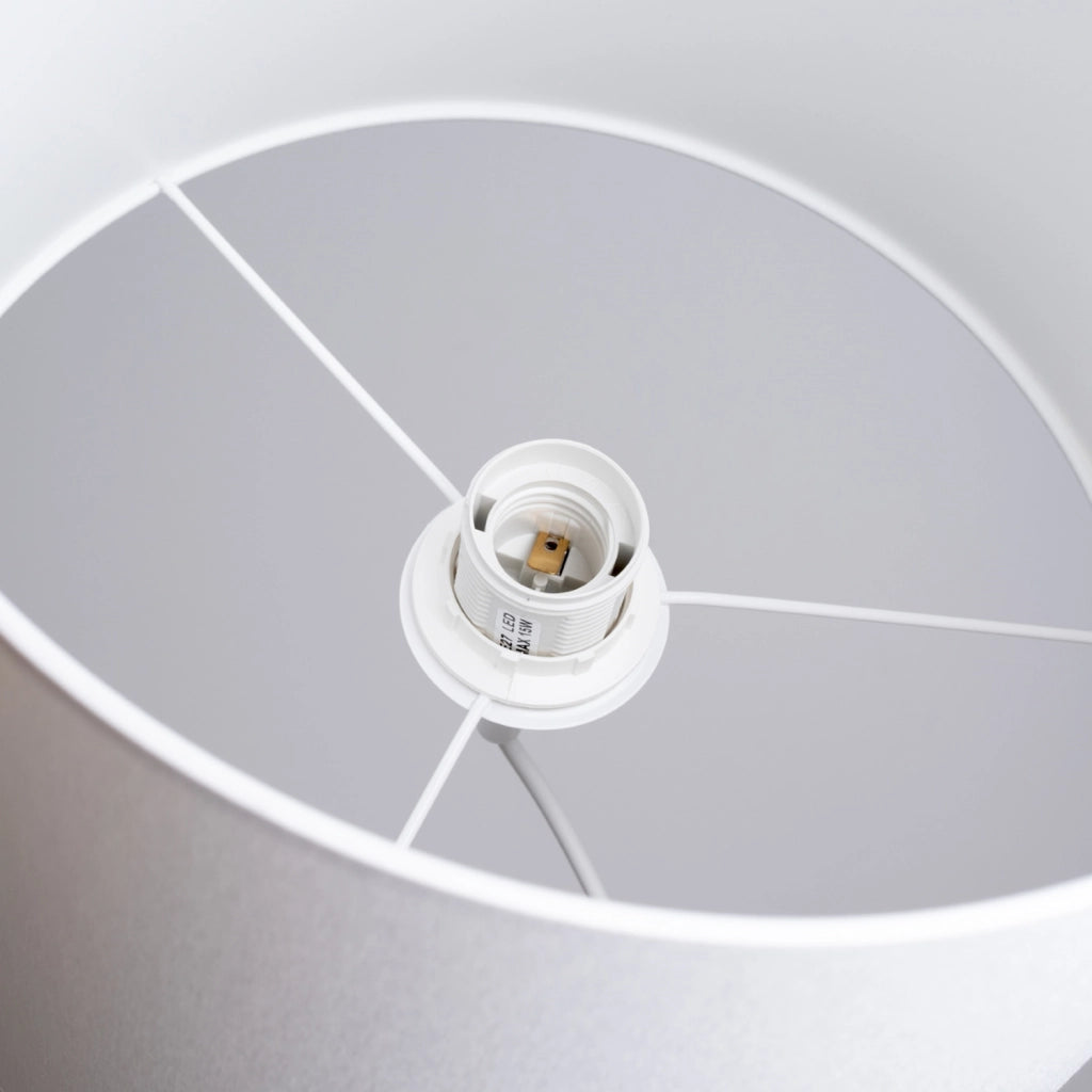 Lampada a sospensione bianca Ø30 Zephyr Pure Lume E27 15W