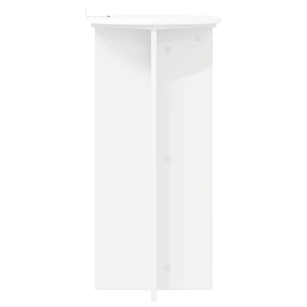 Supporto per piante 2 pcs Bianco Ø40 x 80 cm 899699