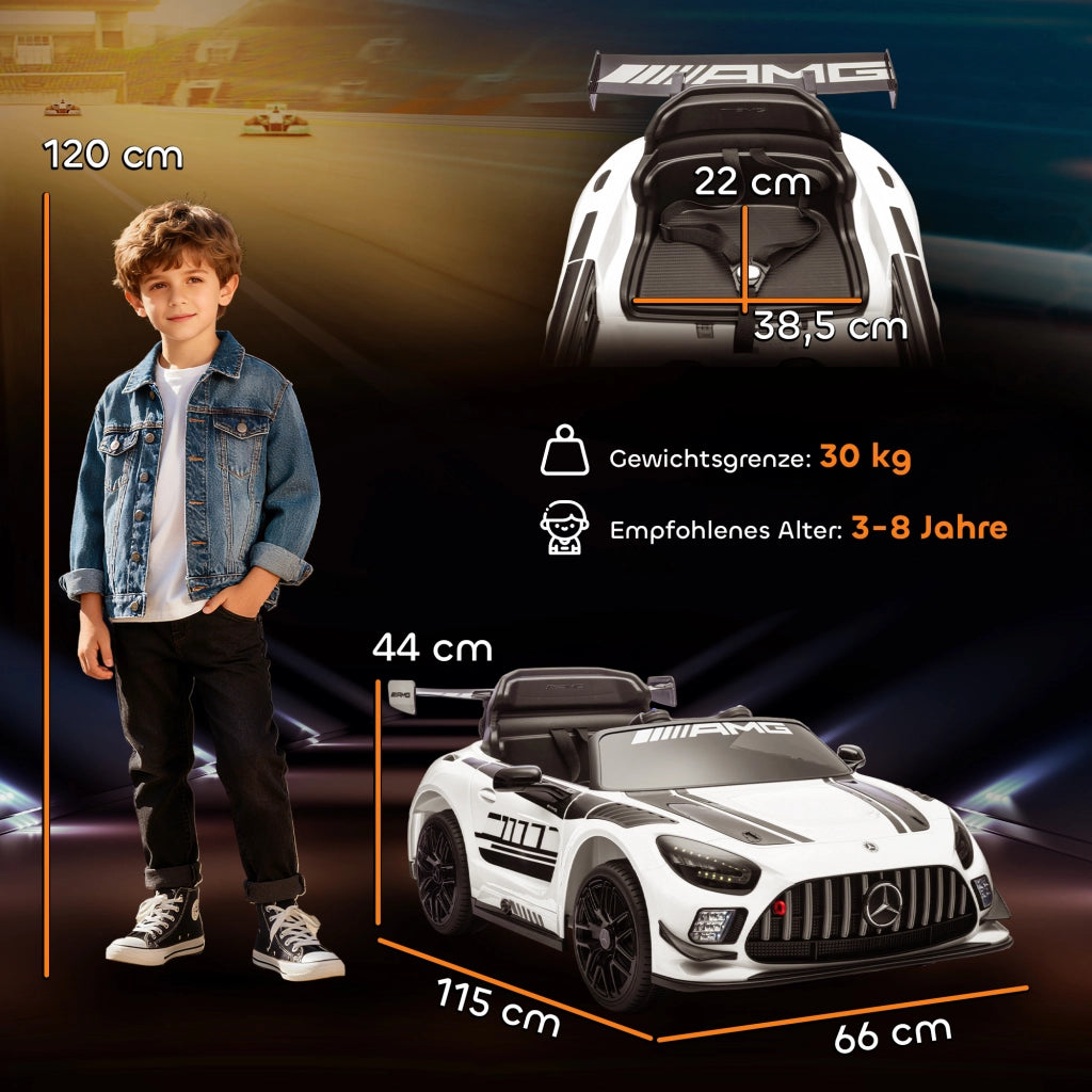 Auto elettrica per bambini ¨C Minimal ¨C Bianco