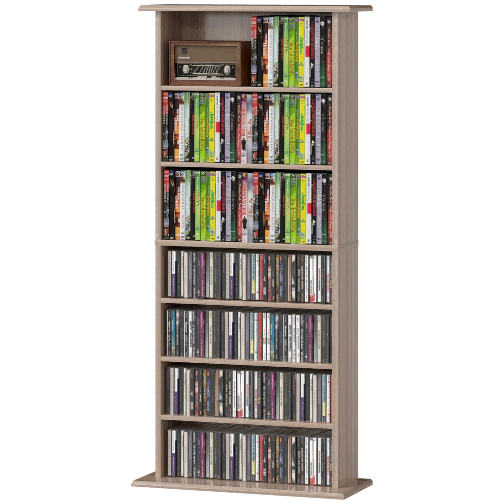 Libreria per CD e DVD ¨C zephmum ¨C Naturale