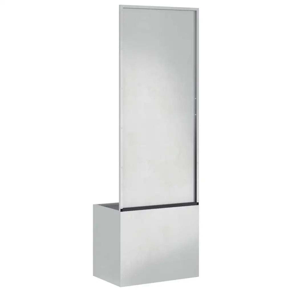 Schermo per privacy in giardino Argento 50 x 32 x 150 cm CFW2039127