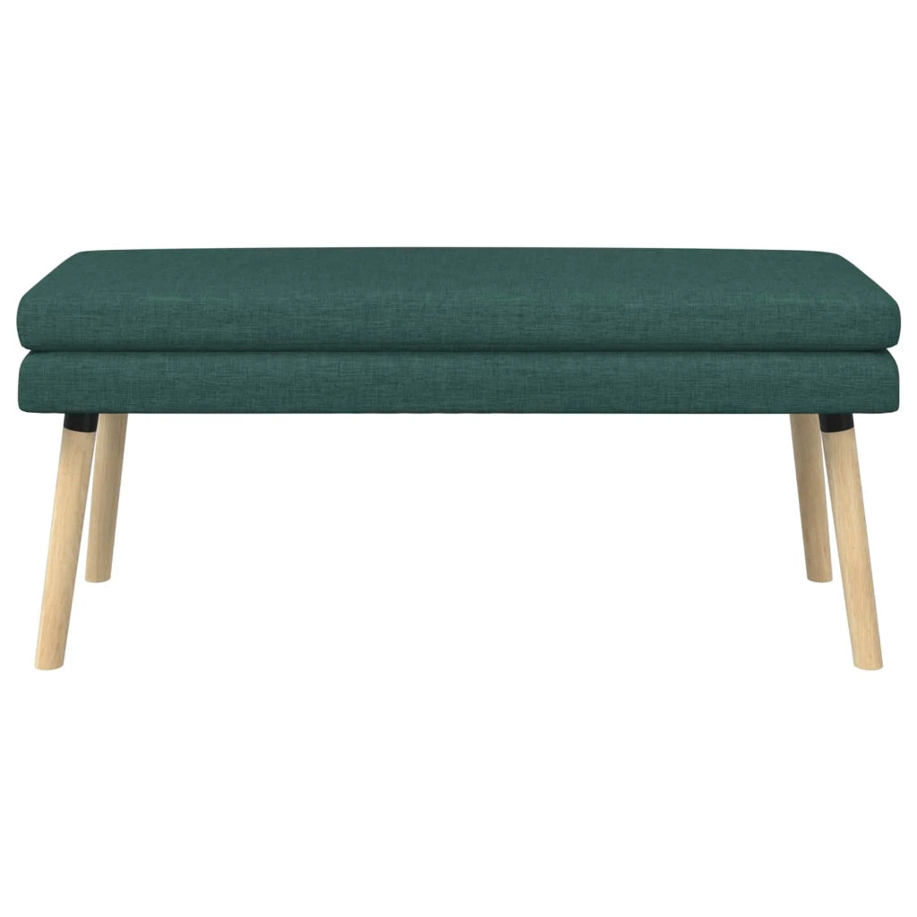 Panchina a doppio strato Verde Scuro 110 x 40 x 47 cm Tessuto 42038450