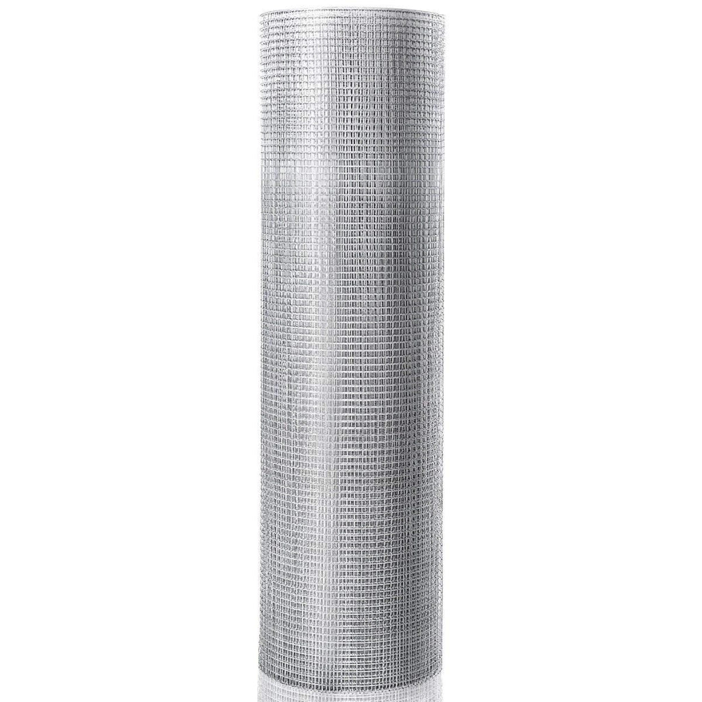 Rete da pollaio galvanizzata con spessore 0,6mm, Rete per pollaio e piante 0,9x15m con fori di 7mm-Altri animali