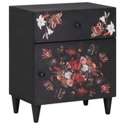 Comodino Multicolore 50 x 33 x 60 cm Legno di mango massello 4018708