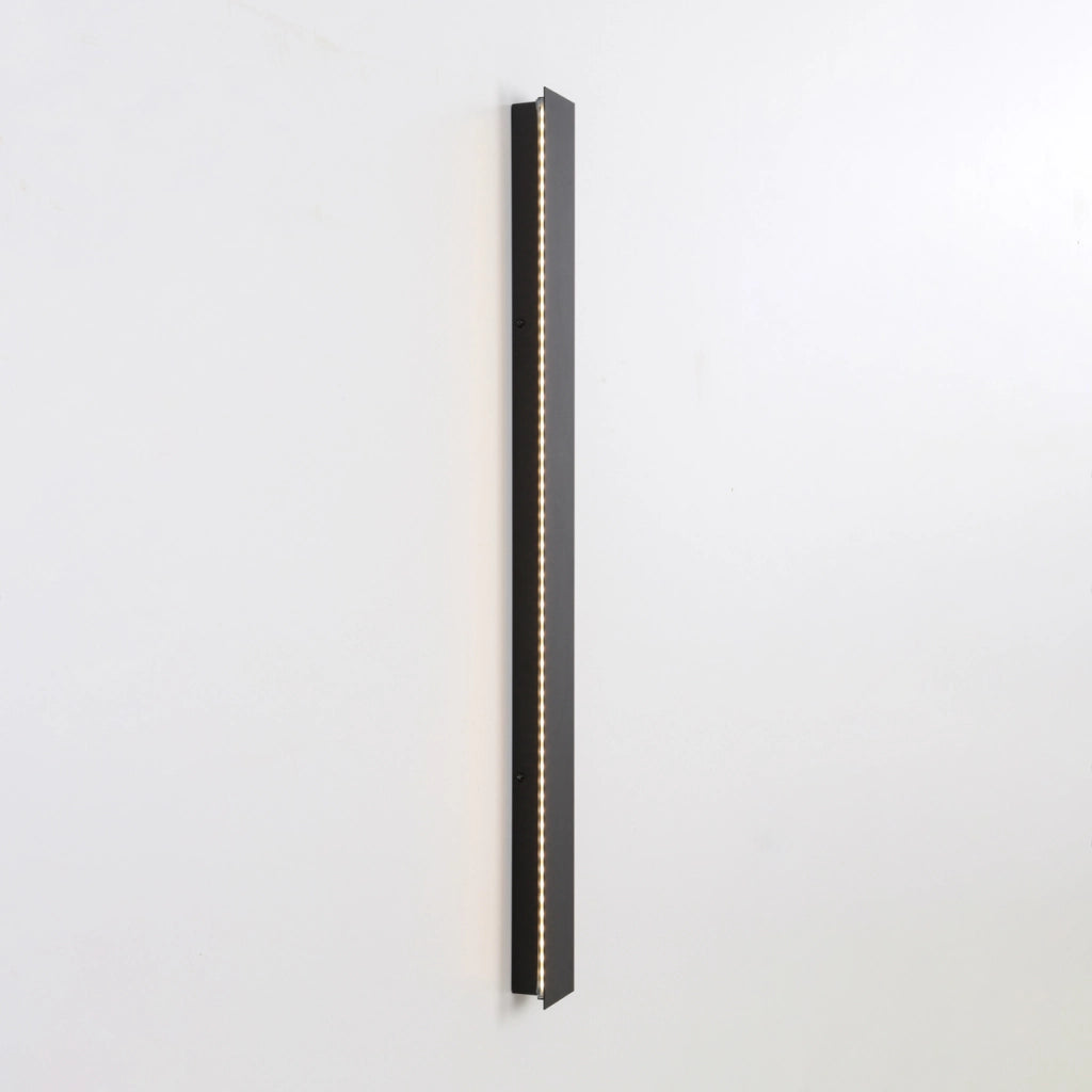 Applique esterna moderna nera 120cm LED 29W Italux Mutti