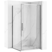 Cabina Doccia Rea Rapid Swing Chrom 90x80