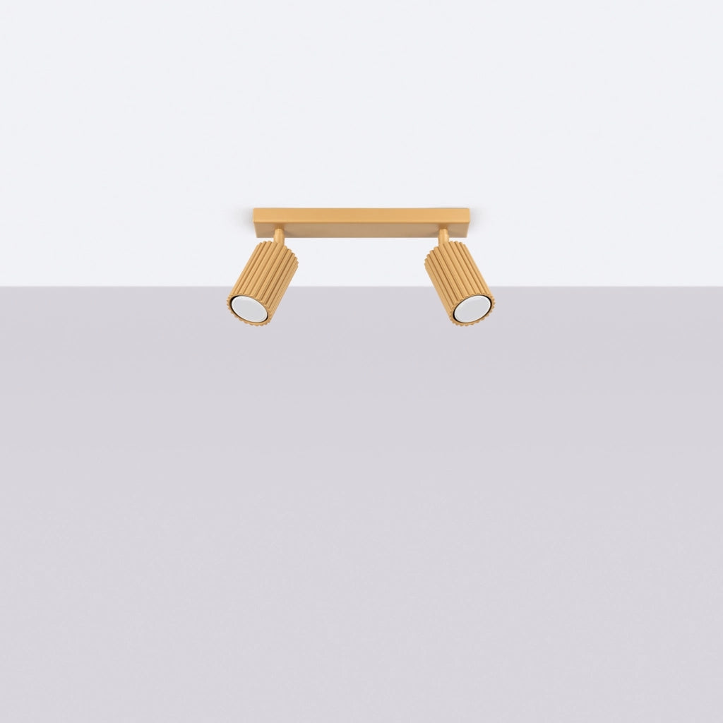 Lampada da soffitto KARBON 2 oro