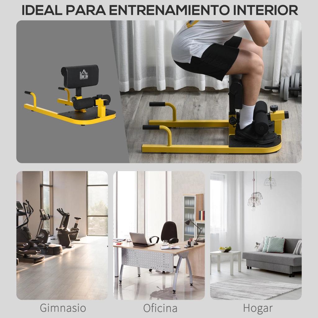 Macchina per Squat 3 in 1 ¨C Minimal ¨C Giallo