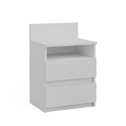 Vicco Comodino camera da letto Bianco 32.3 x 59.1 cm