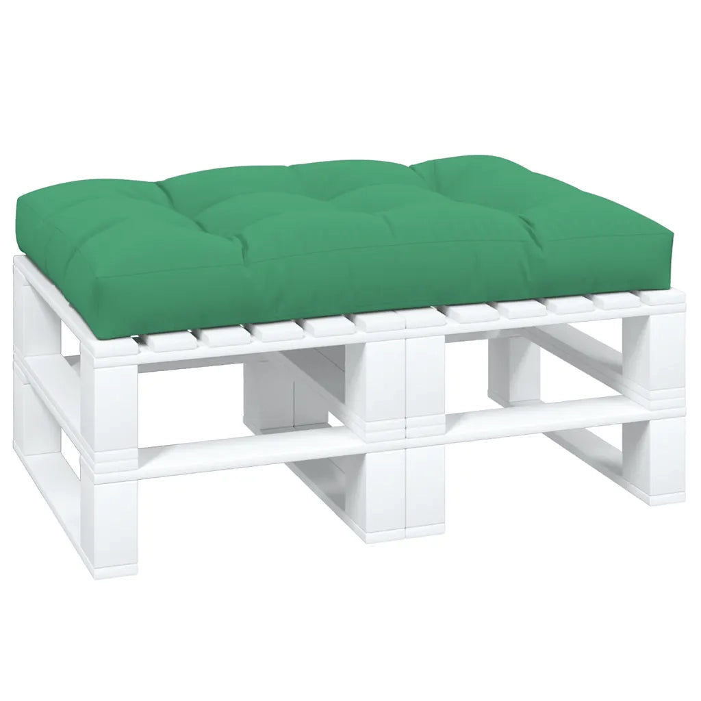 Cuscino per Pallet Verde 120x80x12 cm in Tessuto 360518