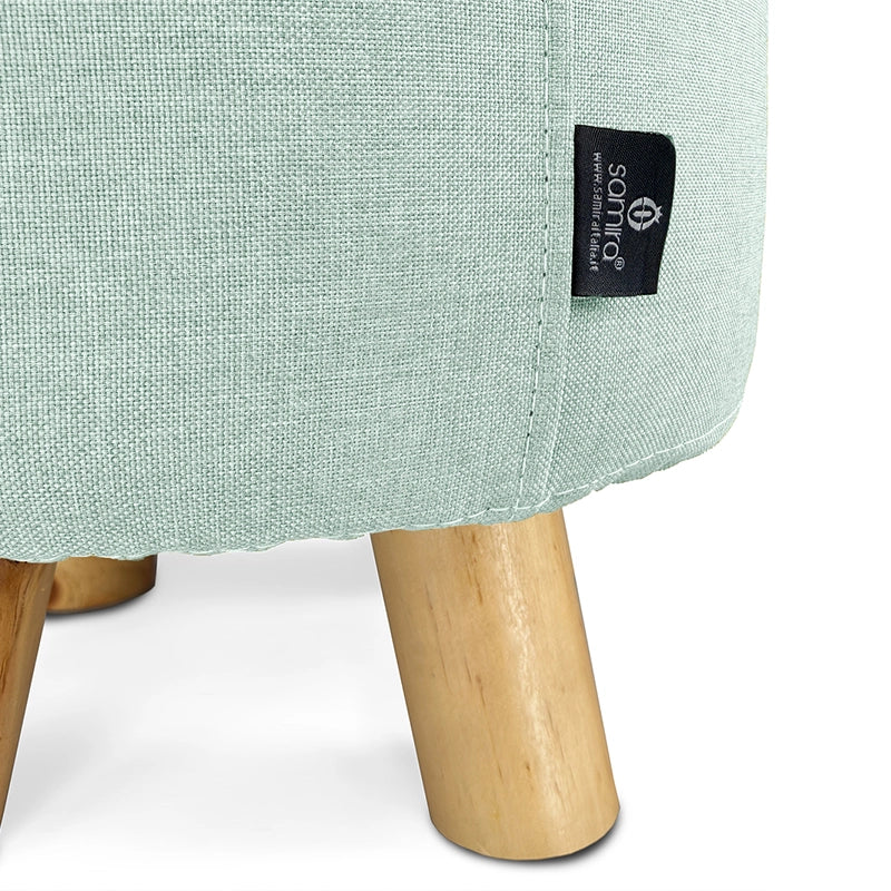 Pouf divano, pouf poggiapiedi verde tiffany – Nemo - SG20NEPL