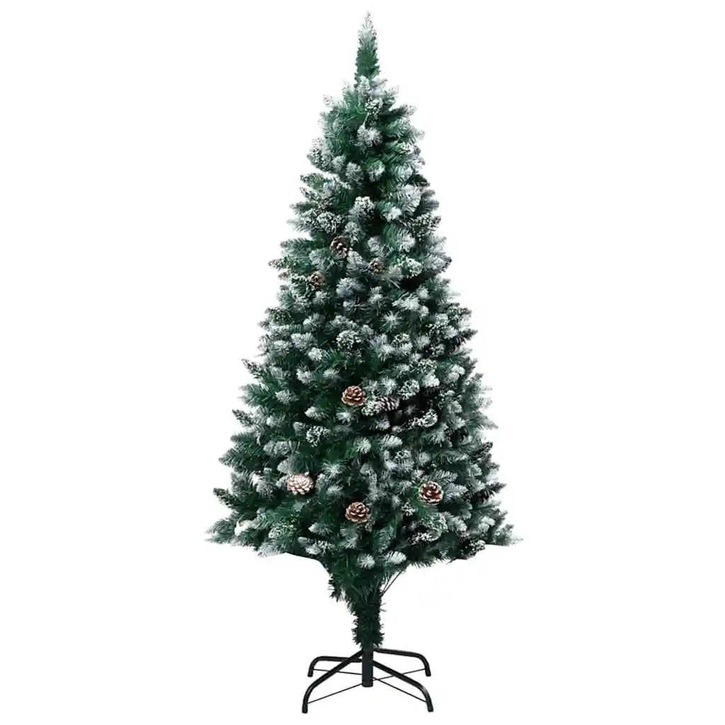 Albero di Natale artificiale con 300 LED Verde 180 cm 3396263