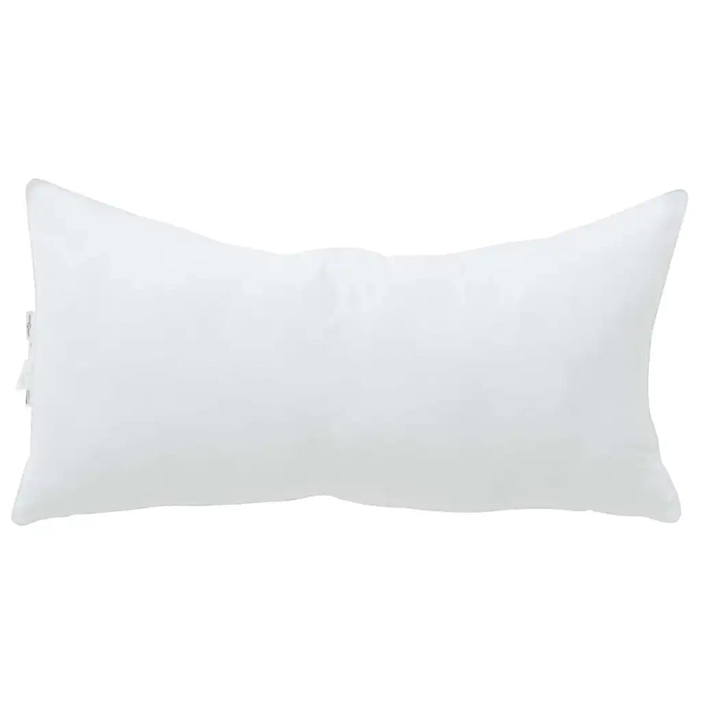 Cuscino 2 pcs Bianco 80 x 40 x 20 cm Cotone e Poliestere 42007803