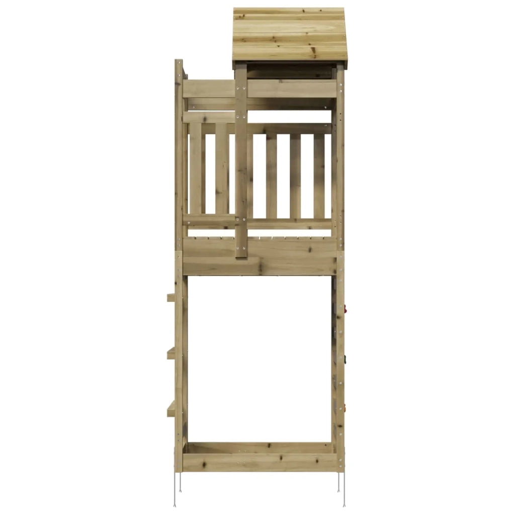 Torre da Gioco Marrone Legno Impregnato Solido 3417207