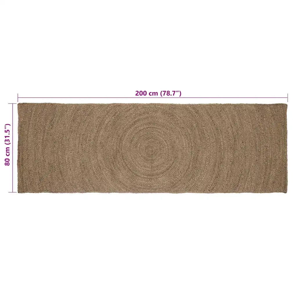 Tappeti per area Grigio 80 x 200 cm Juta 42010535