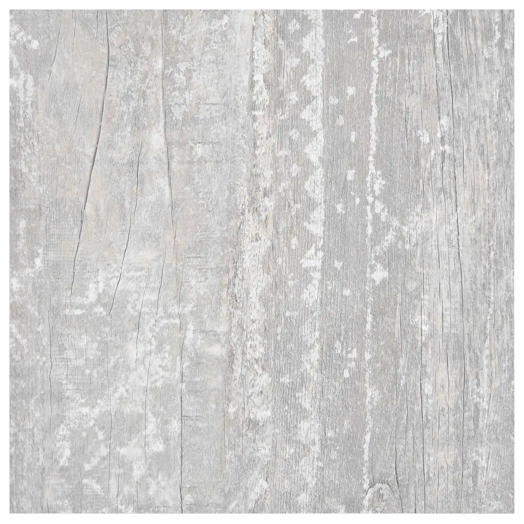 Tavole per Pavimenti 5,11 m² 55 pcs PVC Grigio chiaro e bianco 42046347