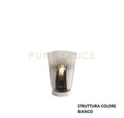 PLAFONIERA BIANCO 1 LUCE CROMO 1164BI-PL1-CR