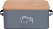 Contenitore di Deposito per Pane - Coperchio in Bambù - 37 * 19 * 17 cm
