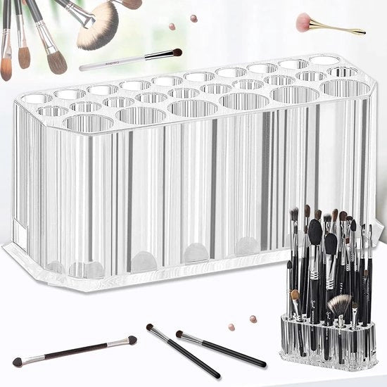 Occhiaia trasparente per eyeliner - Contenitore per matite cosmetiche - Acrilico