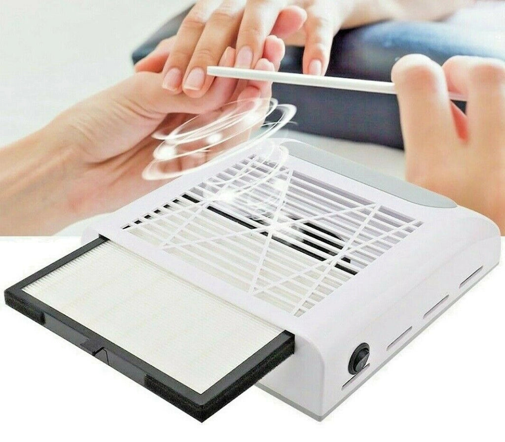 Aspiratore polveri per unghie da tavolo 80W manicure pedicure estetica BQ-858-8