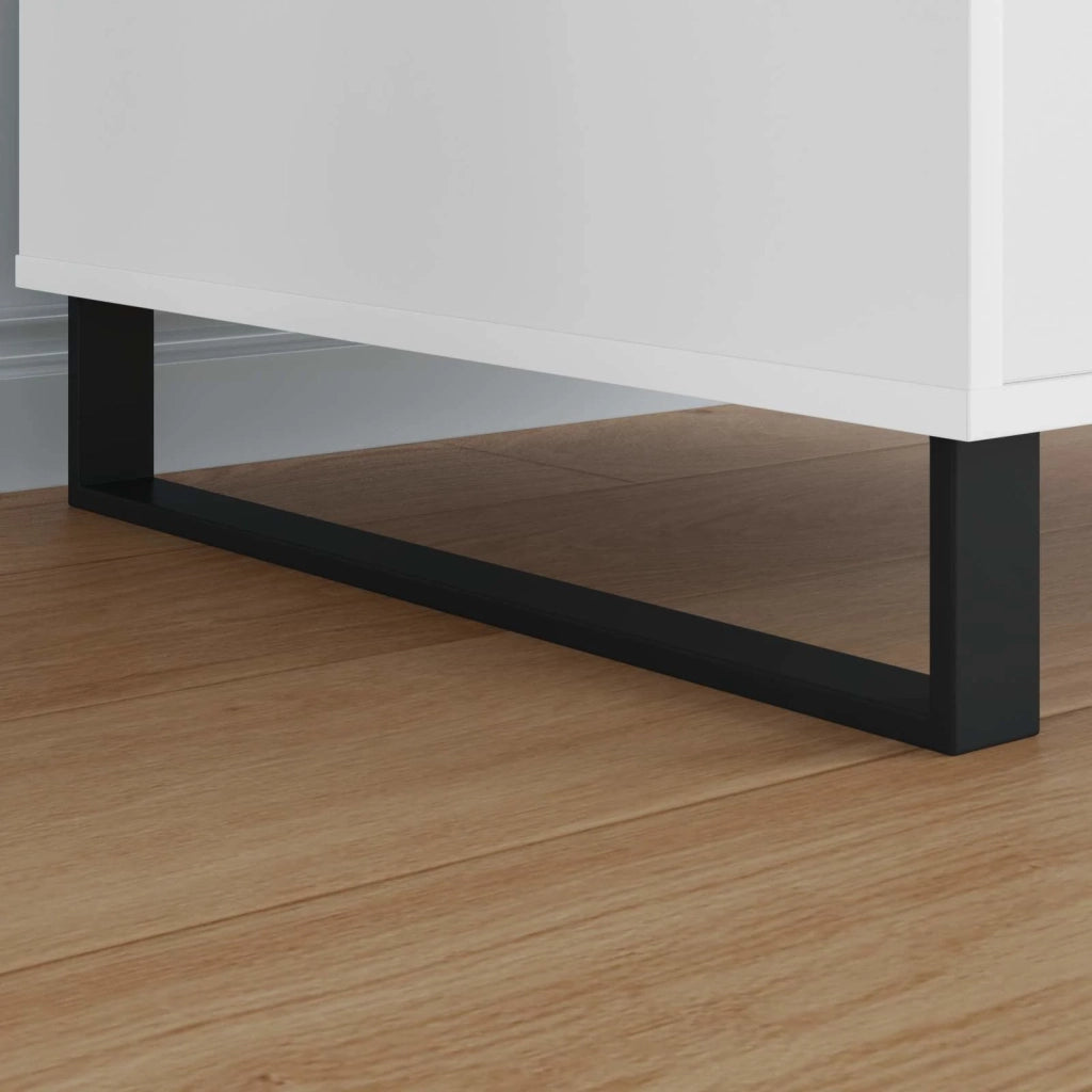 Piedini per mobili 2 pz Nero 546 x 40,5 x 100 mm Ferro CFW5843735