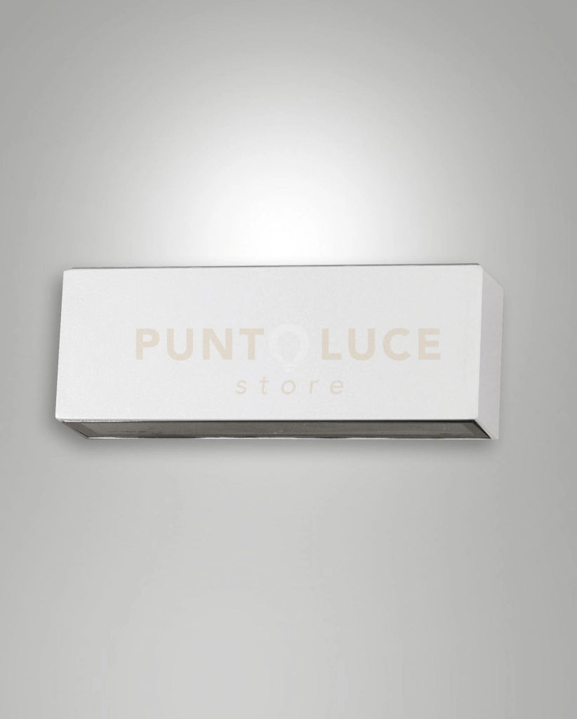 TRIGG APPLIQUE DA ESTERNO LED 14W 3000K 1300LM 2 LUCI BIANCA