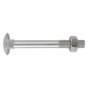 Bullone zincato 10 x 35 con dado esagonale
