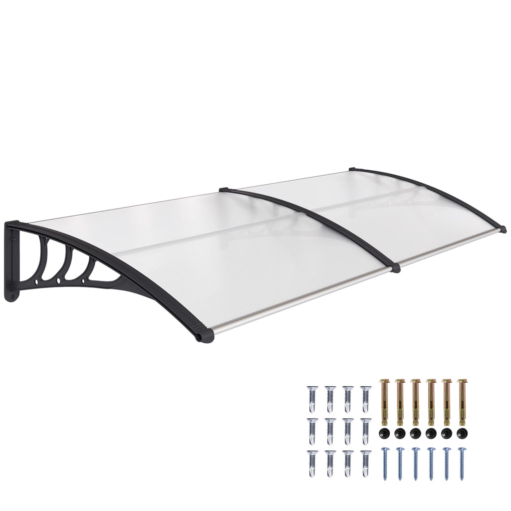 Tettoia per Esterni con Policarbonato ¨C Minimal ¨C 195x75 cm