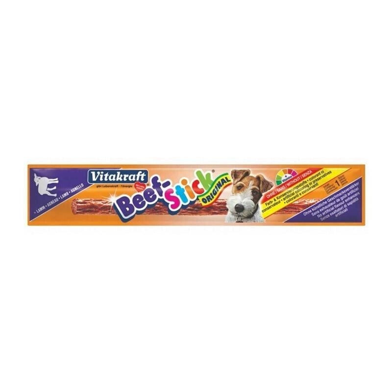 BEEF BASTONE IN STICK CONFEZIONE DA 12 GR ALL' AGNELLO