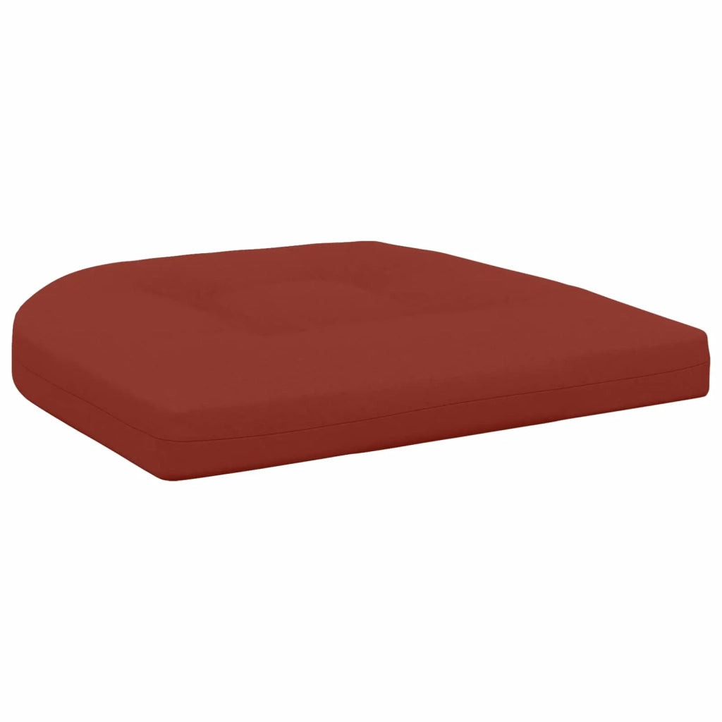 Cuscini per Sedia in 4 Pezzi 4 pz 100% Poliestere Rosso 945289
