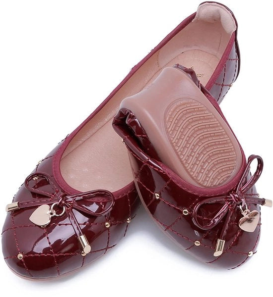 Scarpette Casual per Donna - Puntate - Decorazione con Farfalla - Taglia 37-41
