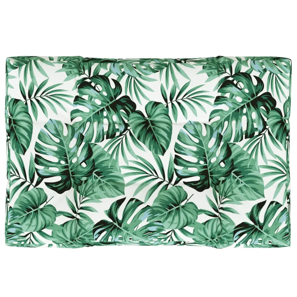 Cuscino per Pallet Verde 120x80x12 cm in Tessuto 360525