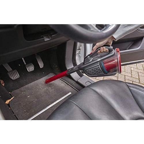 Black & Decker Dustbuster aspirapolvere senza filo Nero, Rosso Sacchetto per la polvere
