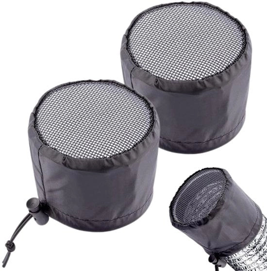 Copertura di ventilazione per serre - 2 pezzi - Filtro a canale - Ideale per serre interne - Perfetto per piante - Facile da pulire