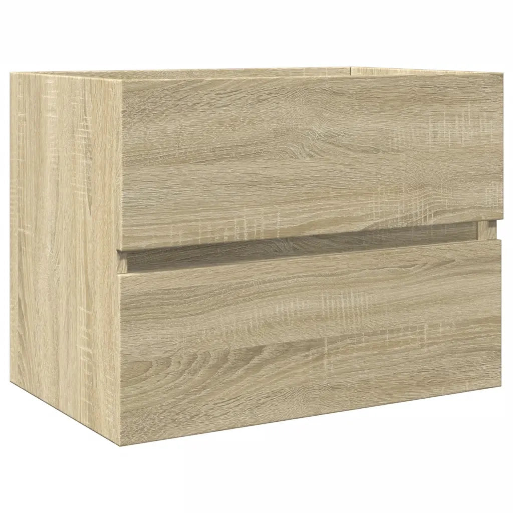 Set Mobili da Bagno 2 pz in Ceramica e Legno Multistrato 3307662