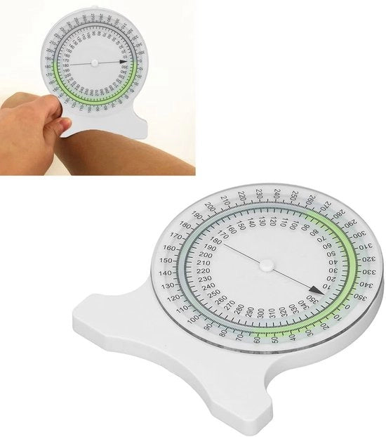 Misuratore di Inclinazione Digitale - Resistente ai Detergenti - Inclinometro - Misuratore di Inclinazione - Terapia di Sigillamento - Adatto per Studenti/Professionisti