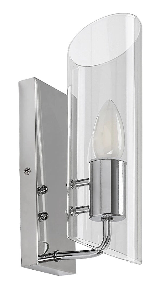 Applique bagno cromata vetro E14 IP44 Teodoro Rabalux