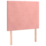 Testiera | Testata Rosa 90x5x118/128 cm Velluto