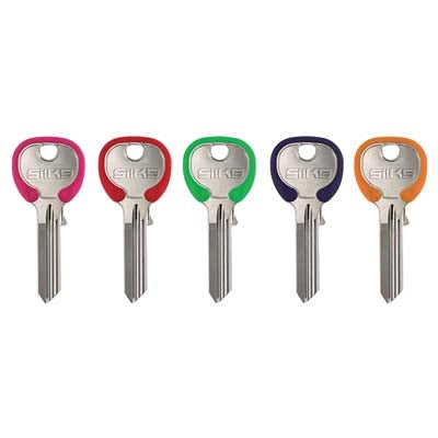 CHIAVE PIATTA VIRO VI080DZ SILKY SILCA - OTTONE NICHELATO- 100 pezzi