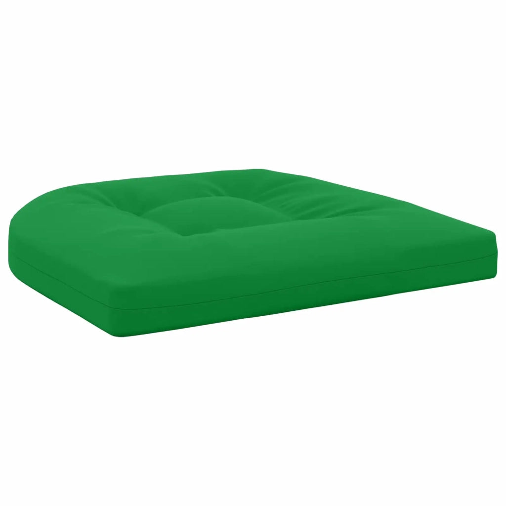 Cuscini per Sedia in 4 Pezzi 4 pz 100% Poliestere Verde 945301
