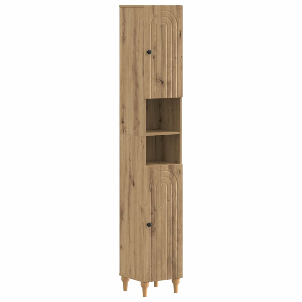 Set di armadietti da bagno in 3 pezzi ALKMAAR 3417836
