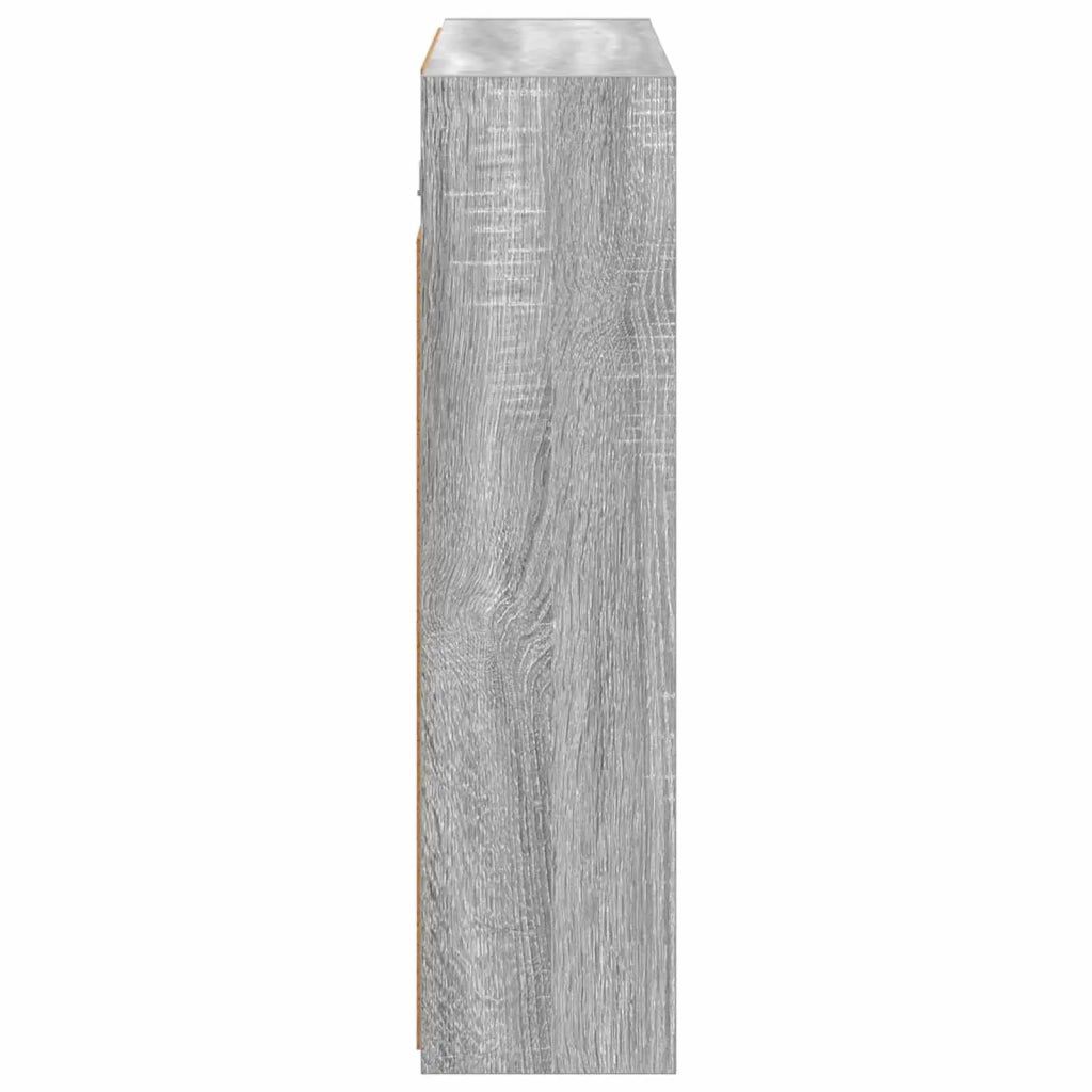 Mobiletto per specchio da bagno Grigio Sonoma 889172