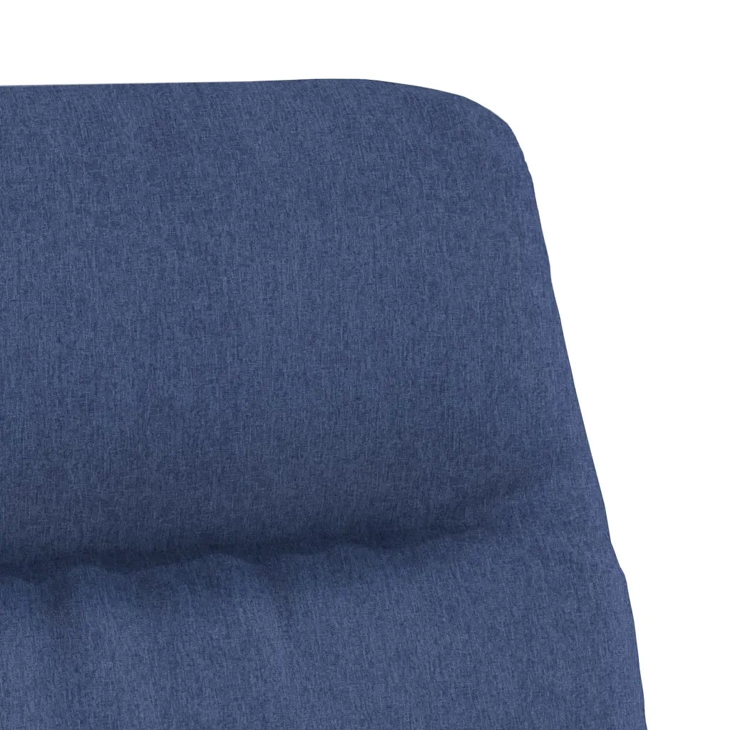 Sedia Relax Blu in Tessuto 341134